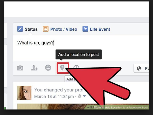 How to Add Facebook Location