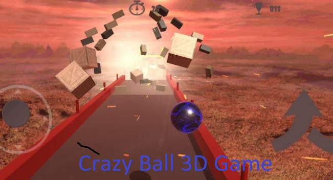Crazy Ball 3D Game