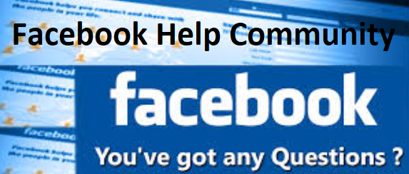 facebook help community