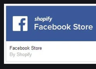 Shopify Facebook Shop -  Facebook Store