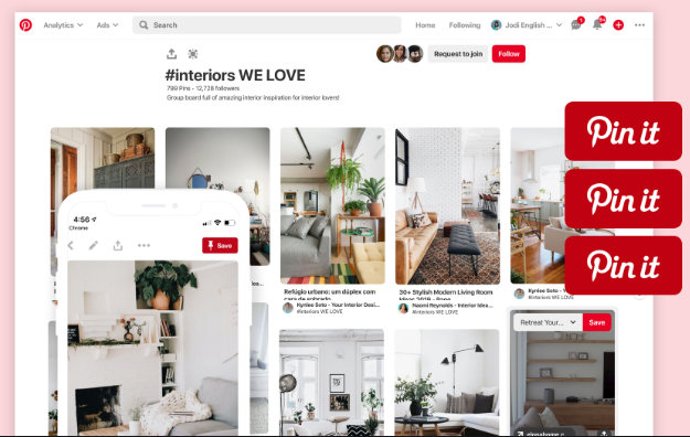 How to use Pinterest Group Board