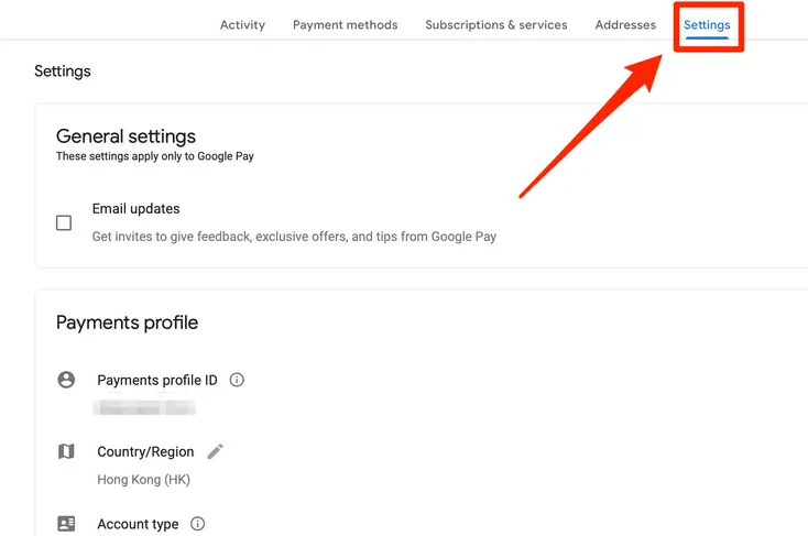 Deactivate Auto Payment on Google Account