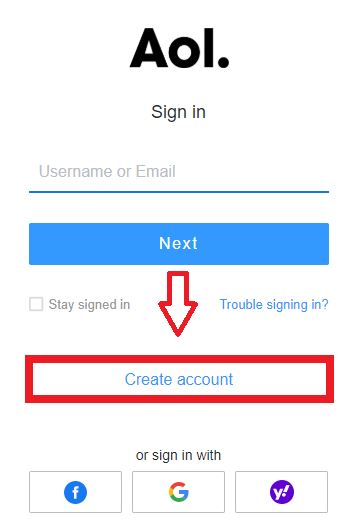 Free Sign up AOL Account