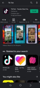 tik tok app download free