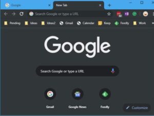 Google Chrome Dark Mode